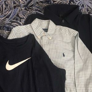 🌈Ralph Lauren, NIKE , POLO long sleeve M 10/12
